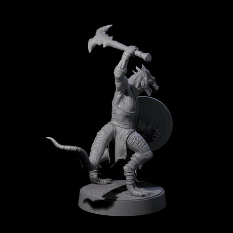 Intrepid Kobold Scout B Miniature for Dungeons and Dragons, Pathfinder or other TTRPGs