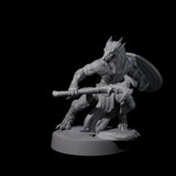 Intrepid Kobold Scout C Miniature for Dungeons and Dragons, Pathfinder or other TTRPGs
