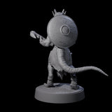 Intrepid Kobold Scout E Miniature for Dungeons and Dragons, Pathfinder or other TTRPGs