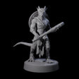 Intrepid Kobold Scout E Miniature for Dungeons and Dragons, Pathfinder or other TTRPGs