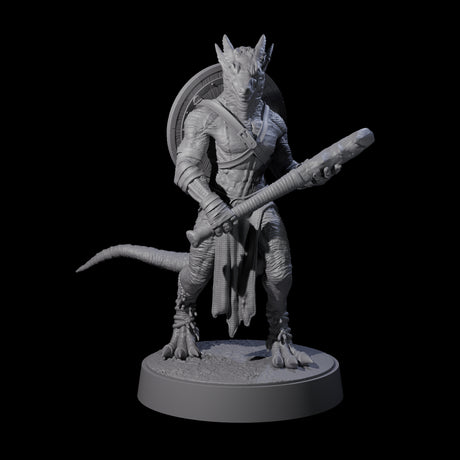 Intrepid Kobold Scout E Miniature for Dungeons and Dragons, Pathfinder or other TTRPGs