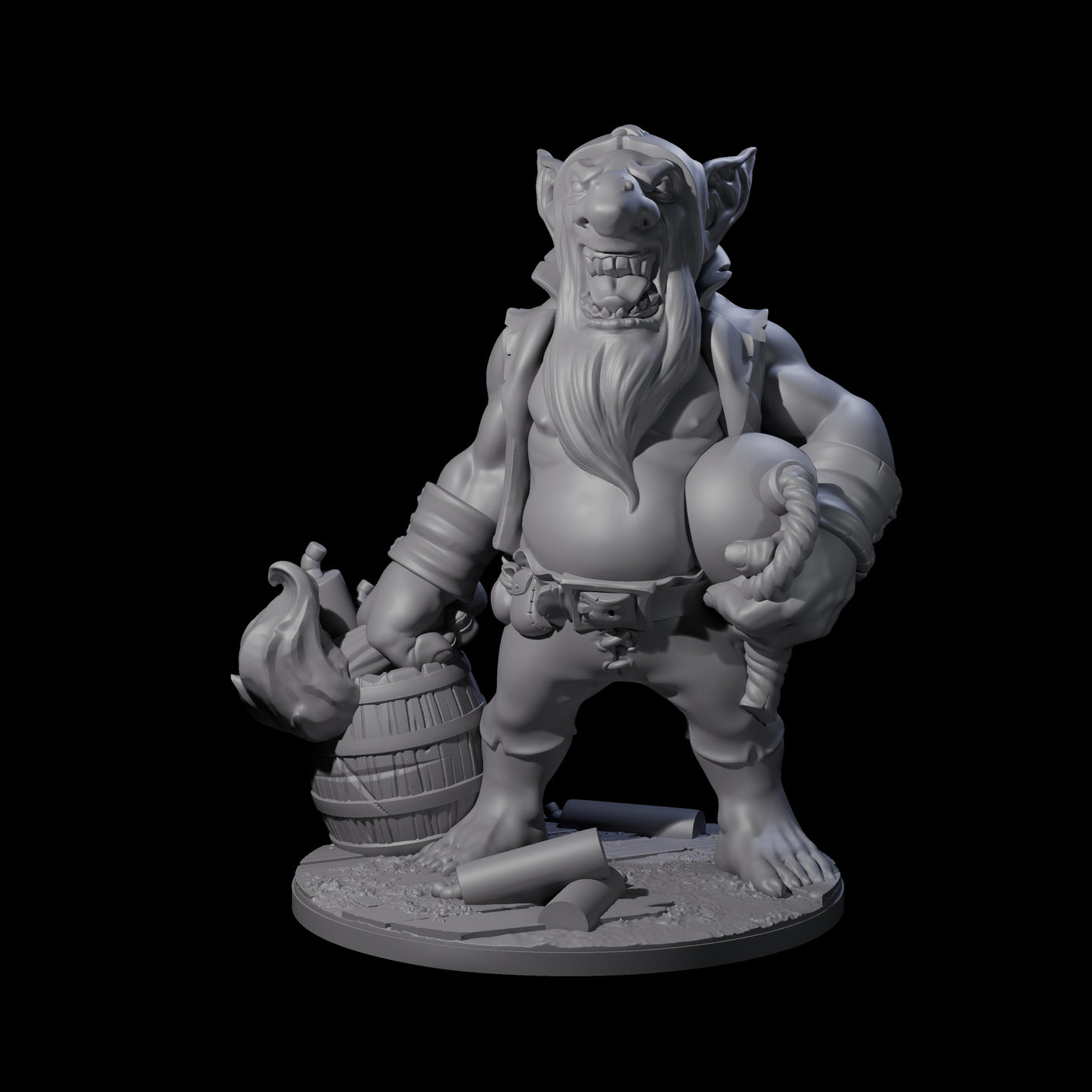 Inventive Goblin Artificer Miniature for Dungeons and Dragons, Pathfinder or other TTRPGs