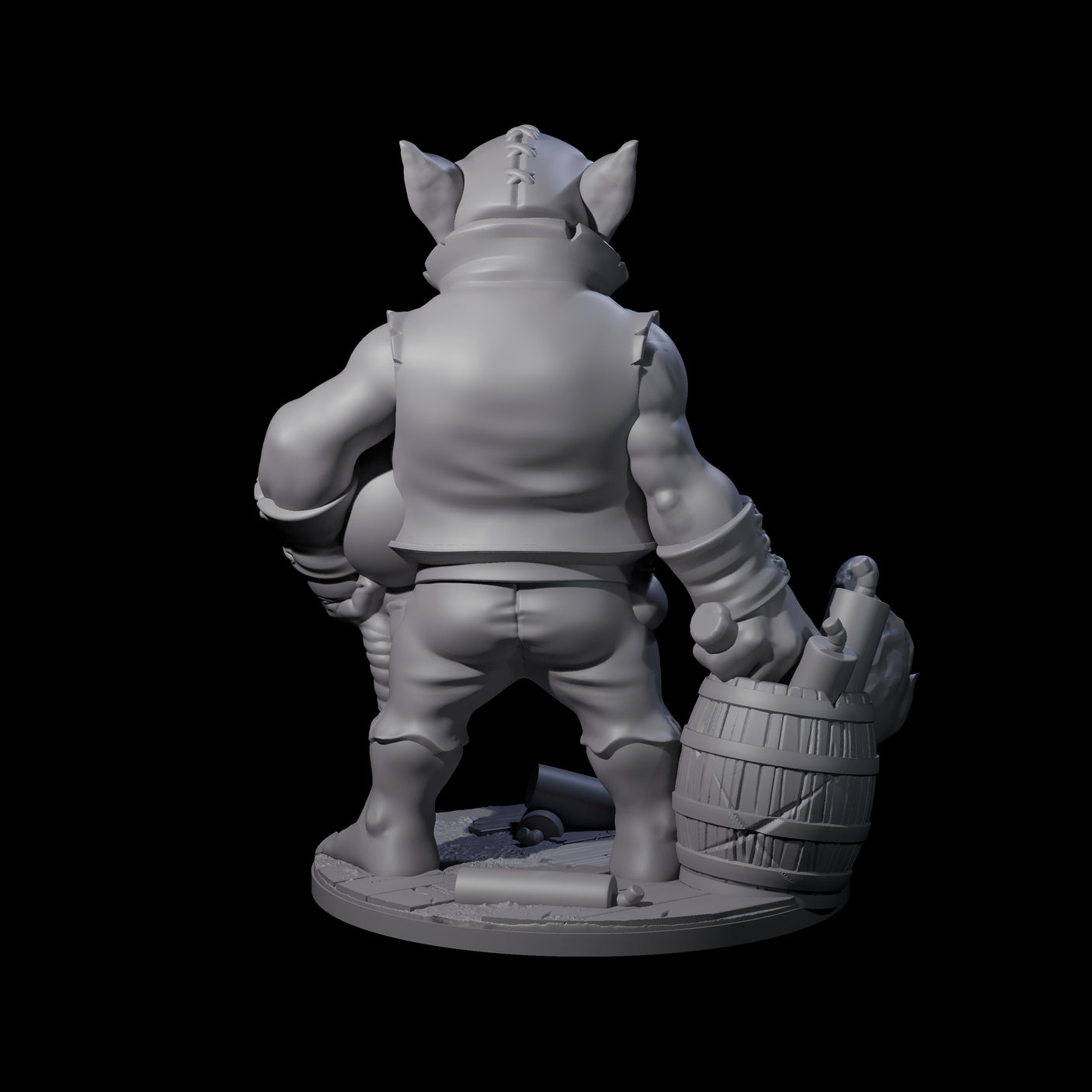 Inventive Goblin Artificer Miniature for Dungeons and Dragons, Pathfinder or other TTRPGs