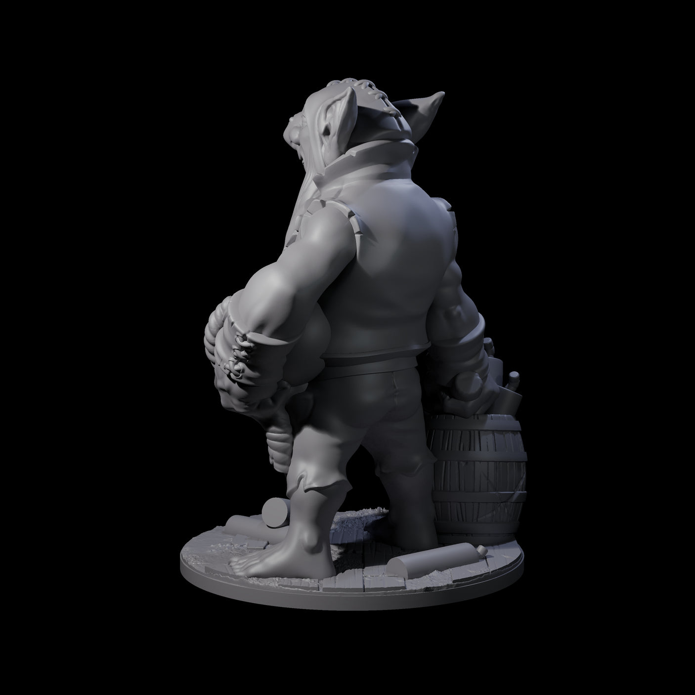 Inventive Goblin Artificer Miniature for Dungeons and Dragons, Pathfinder or other TTRPGs