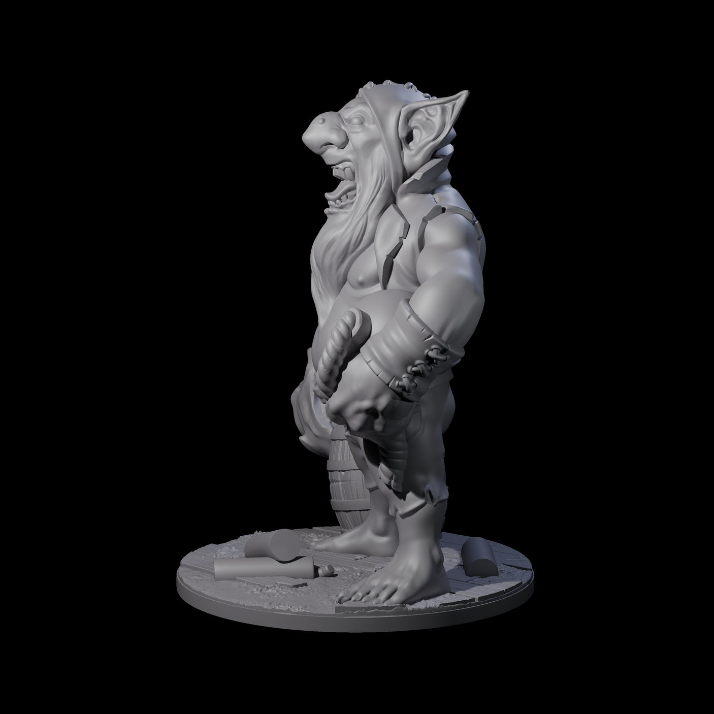 Inventive Goblin Artificer Miniature for Dungeons and Dragons, Pathfinder or other TTRPGs