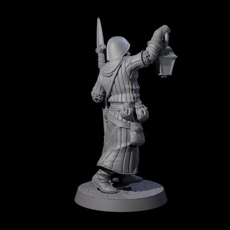 Investigating Town Militia A Miniature for Dungeons and Dragons, Pathfinder or other TTRPGs