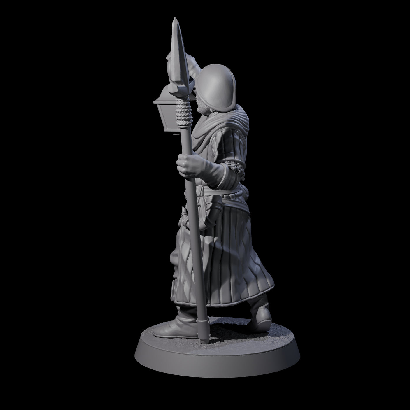 Investigating Town Militia A Miniature for Dungeons and Dragons, Pathfinder or other TTRPGs