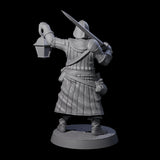 Investigating Town Militia A Miniature for Dungeons and Dragons, Pathfinder or other TTRPGs