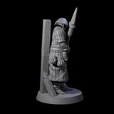 Investigating Town Militia C Miniature for Dungeons and Dragons, Pathfinder or other TTRPGs