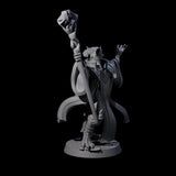 Invoking Dragonborn Wizard Miniature for Dungeons and Dragons, Pathfinder or other TTRPGs