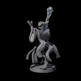 Invoking Dragonborn Wizard Miniature for Dungeons and Dragons, Pathfinder or other TTRPGs