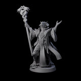 Invoking Dragonborn Wizard Miniature for Dungeons and Dragons, Pathfinder or other TTRPGs