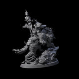 Ironclad Orc Warg Rider A Miniature for Dungeons and Dragons, Pathfinder or other TTRPGs