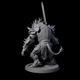 Ironkeep Troll A Miniature for Dungeons and Dragons, Pathfinder or other TTRPGs