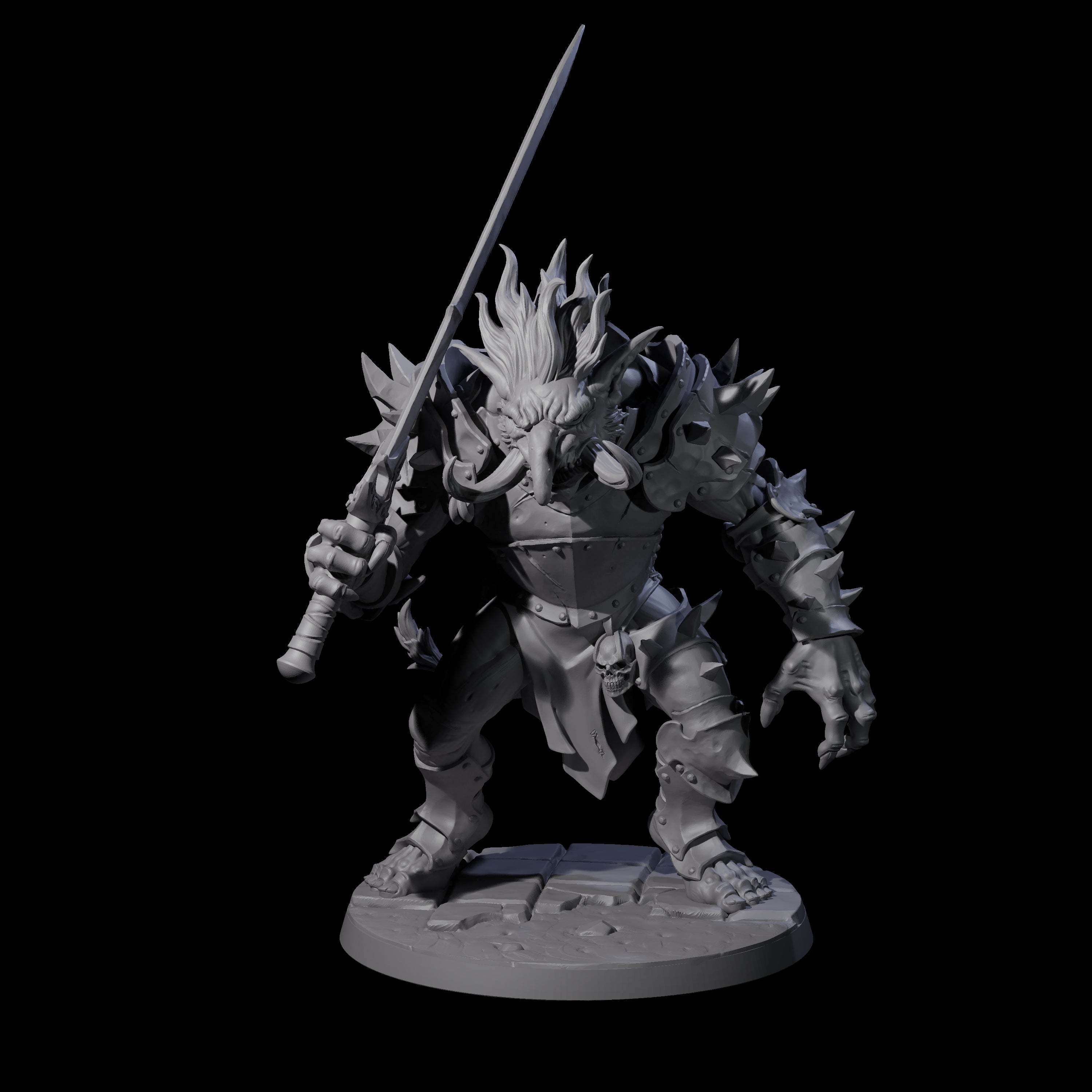 Ironkeep Troll A Miniature for Dungeons and Dragons, Pathfinder or other TTRPGs