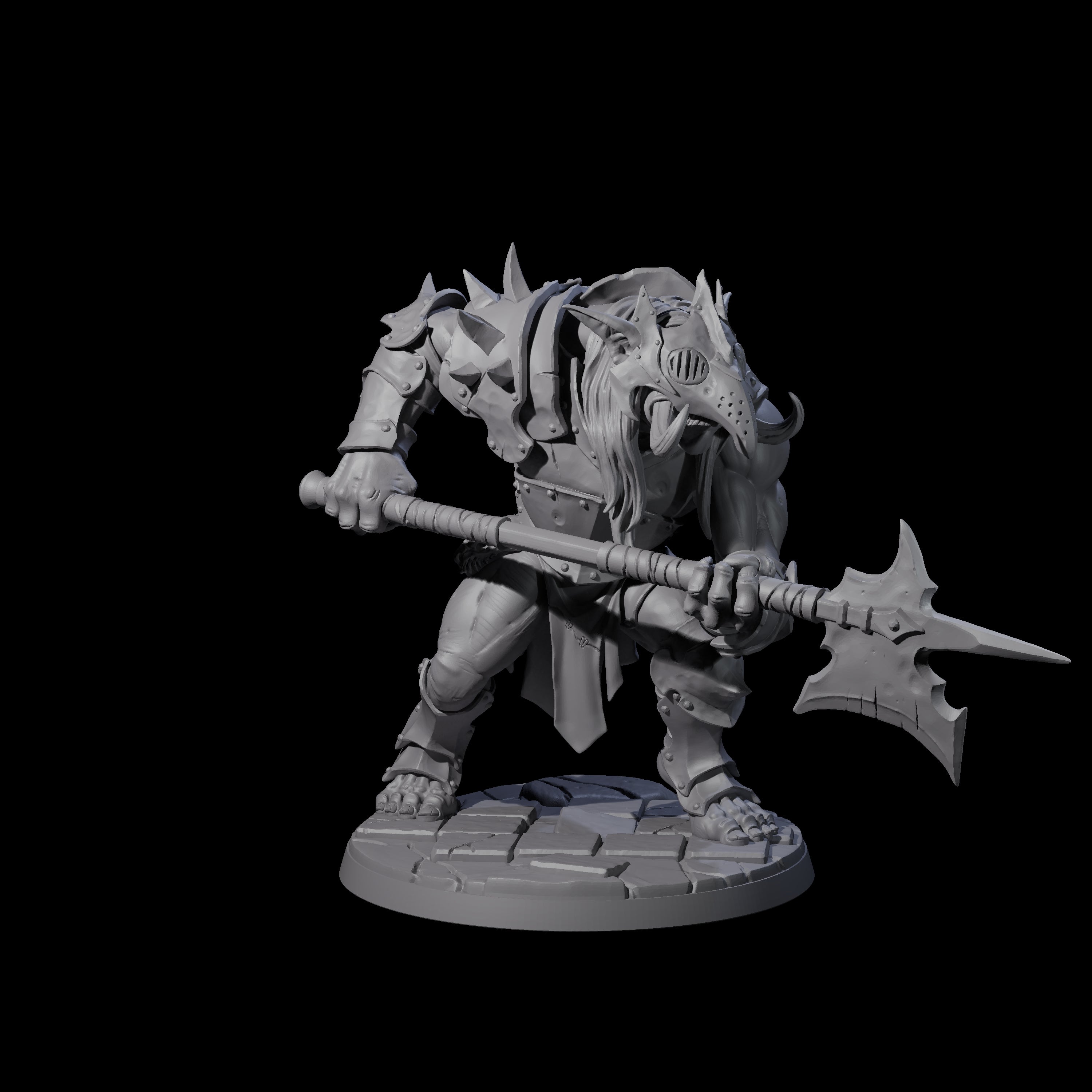 Ironkeep Troll B Miniature for Dungeons and Dragons, Pathfinder or other TTRPGs