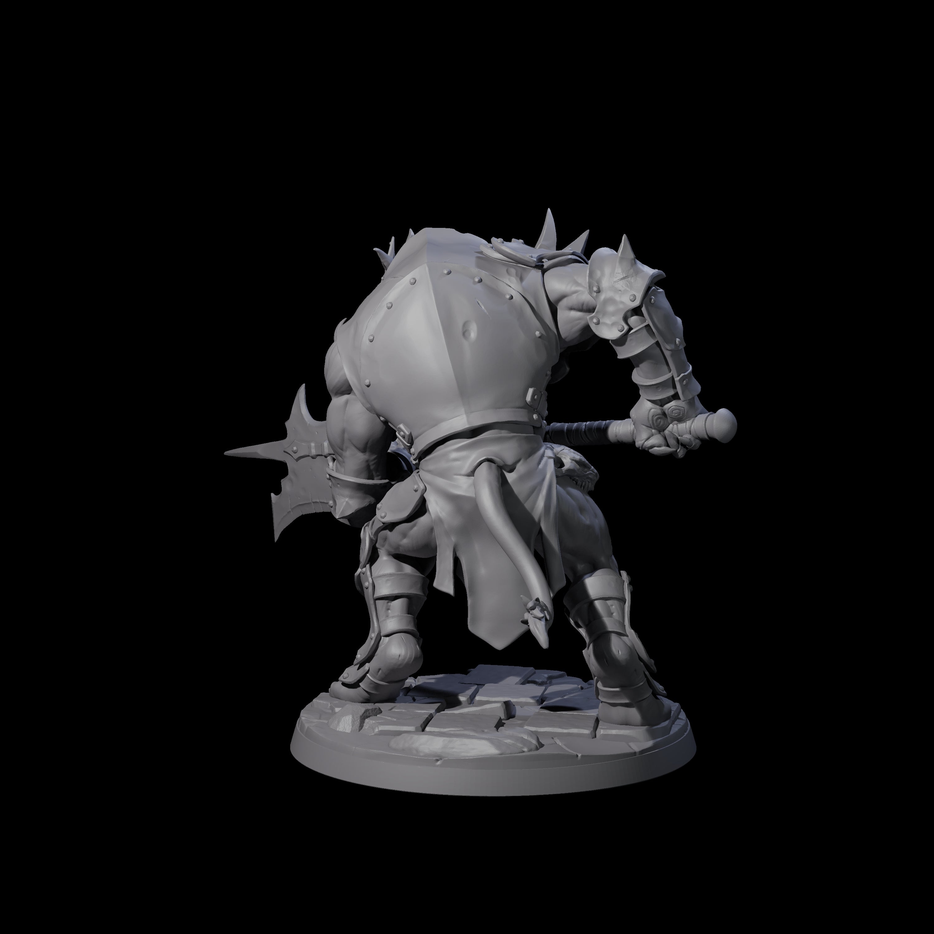 Ironkeep Troll B Miniature for Dungeons and Dragons, Pathfinder or other TTRPGs