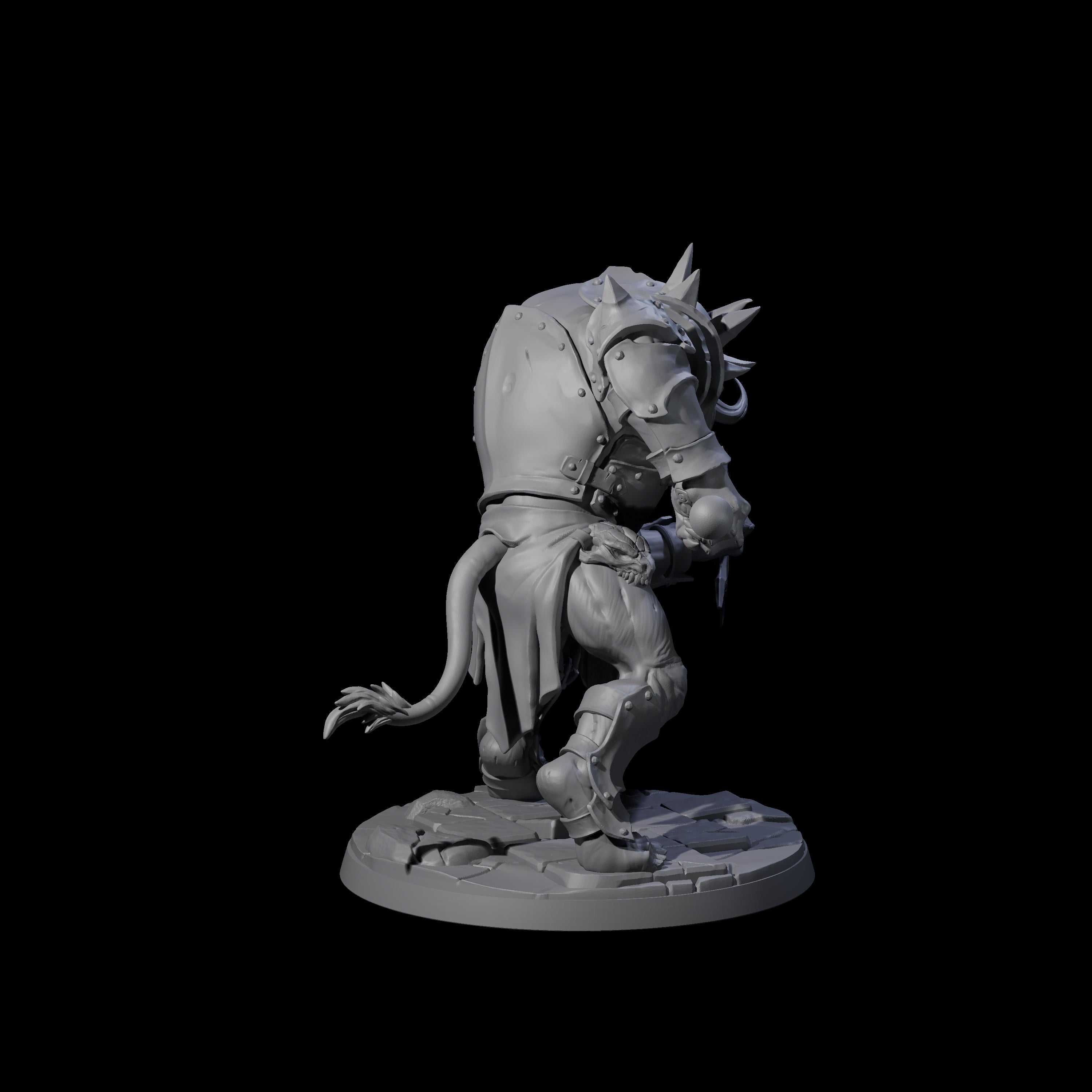 Ironkeep Troll B Miniature for Dungeons and Dragons, Pathfinder or other TTRPGs