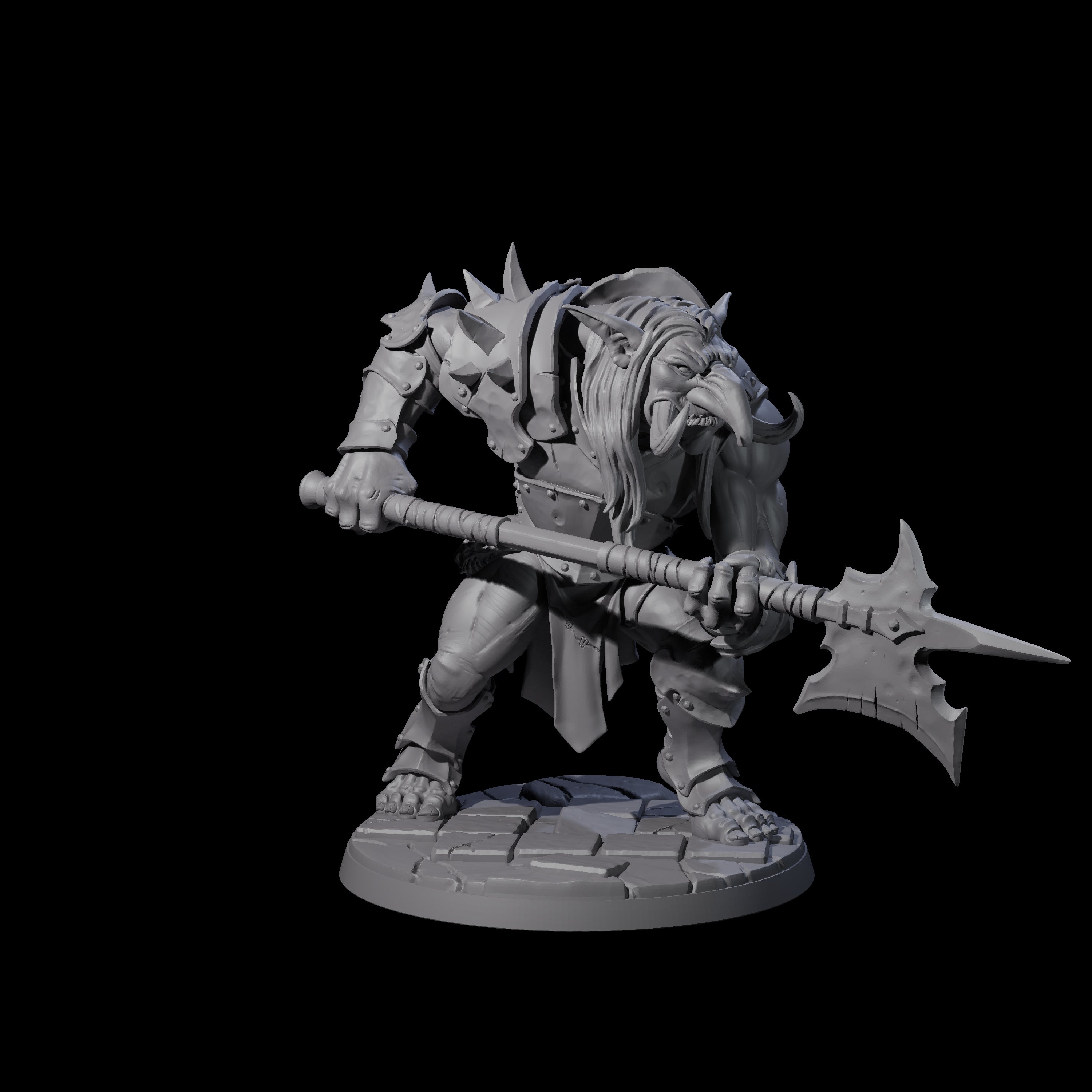 Ironkeep Troll B Miniature for Dungeons and Dragons, Pathfinder or other TTRPGs
