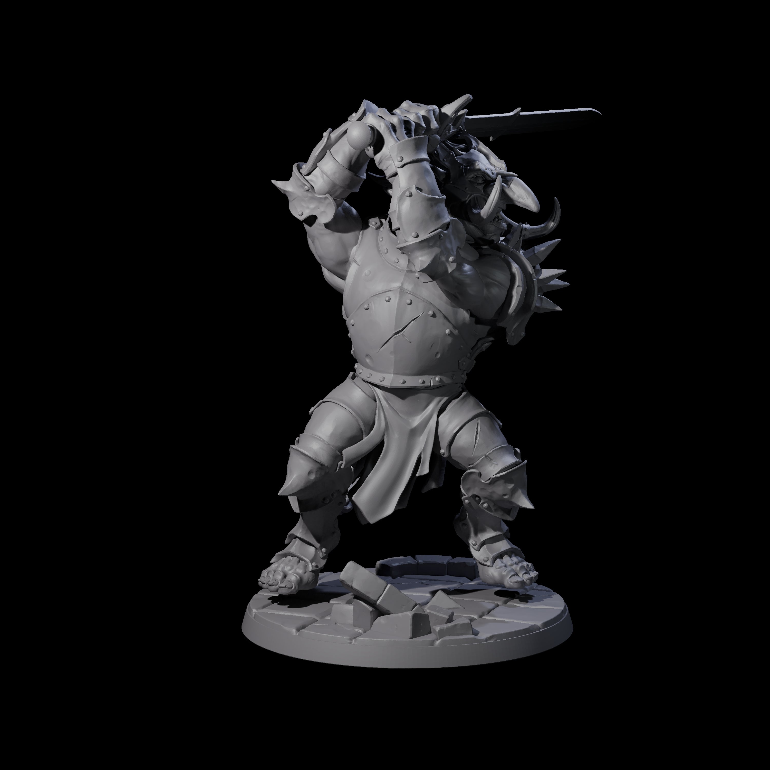 Ironkeep Troll D Miniature for Dungeons and Dragons, Pathfinder or other TTRPGs