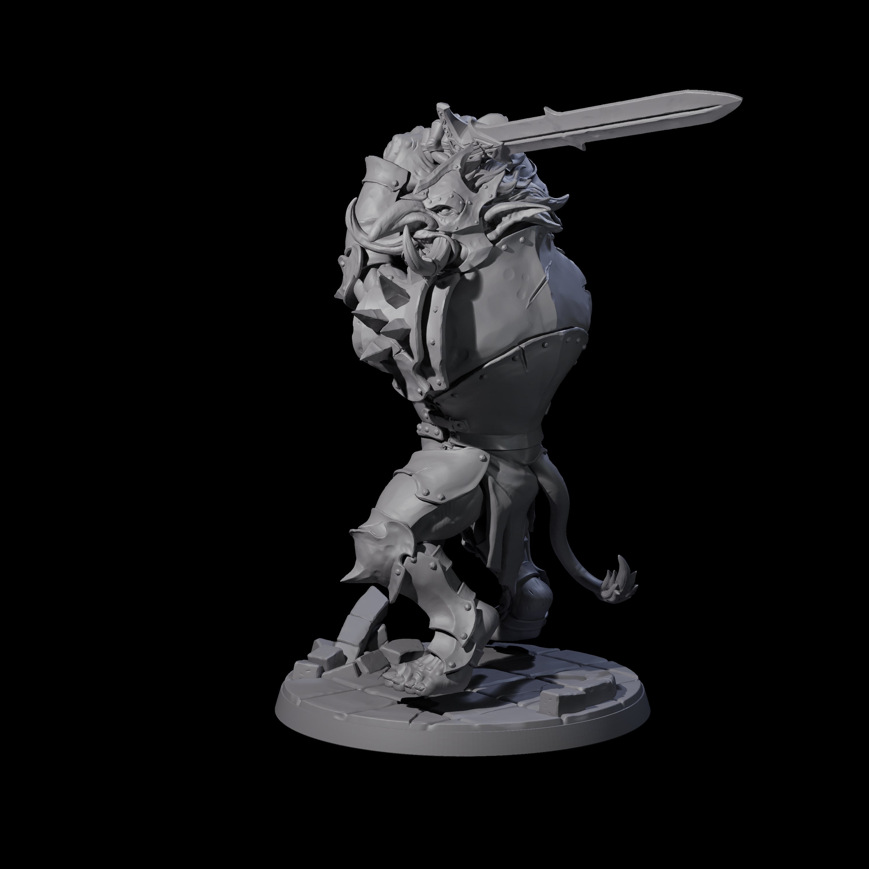Ironkeep Troll D Miniature for Dungeons and Dragons, Pathfinder or other TTRPGs