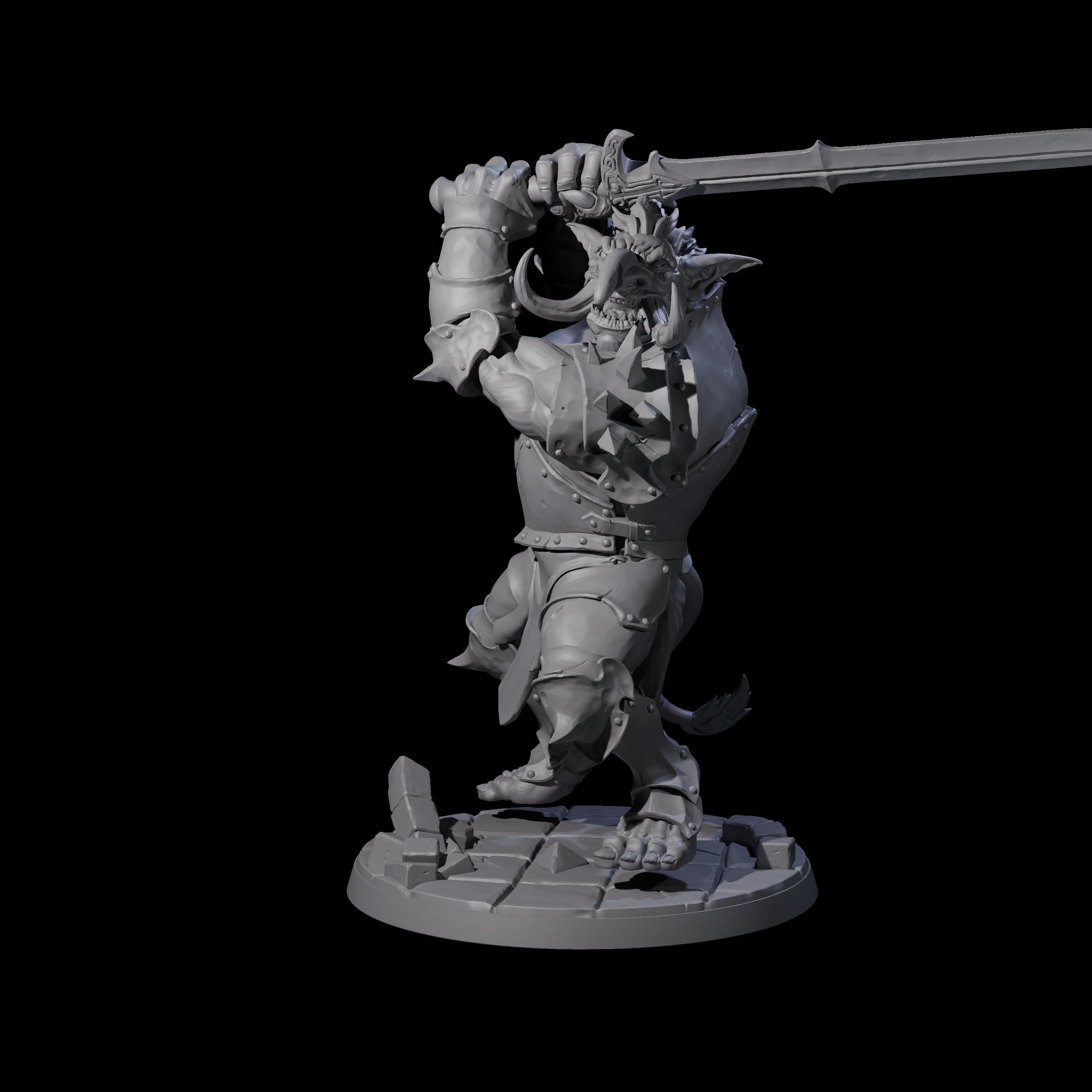 Ironkeep Troll D Miniature for Dungeons and Dragons, Pathfinder or other TTRPGs