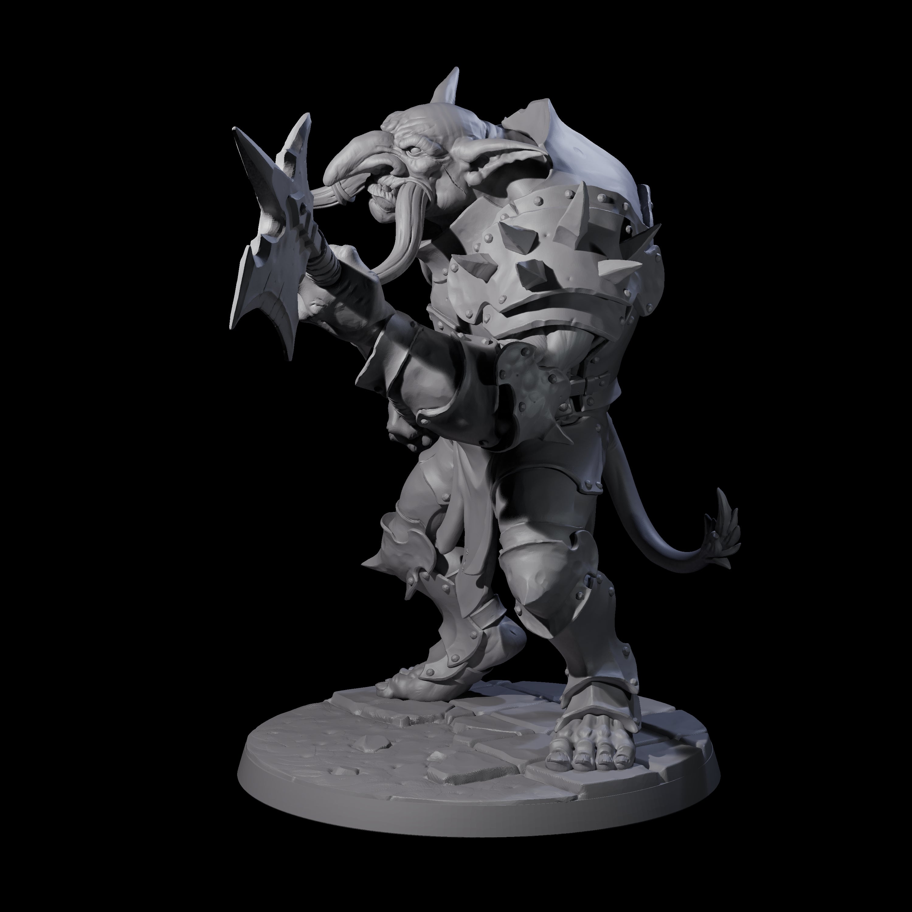 Ironkeep Troll F Miniature for Dungeons and Dragons, Pathfinder or other TTRPGs