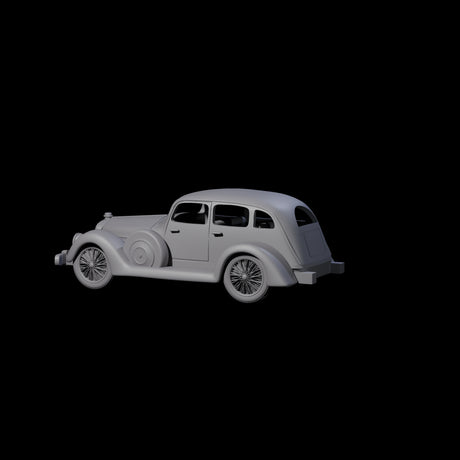 Jaguar Car Miniature for Dungeons and Dragons, Pathfinder or other TTRPGs
