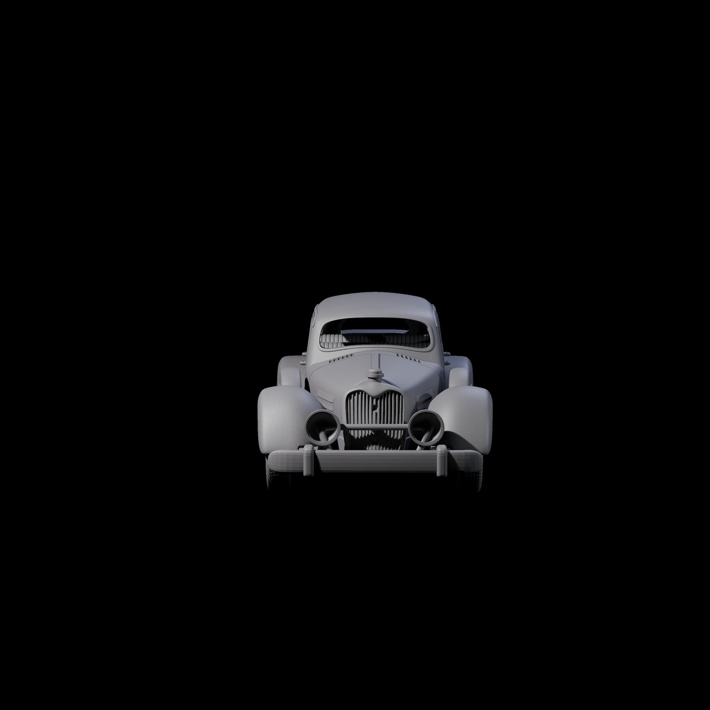 Jaguar Car Miniature for Dungeons and Dragons, Pathfinder or other TTRPGs