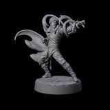 Jarex - Casting Warlock Miniature for Dungeons and Dragons, Pathfinder or other TTRPGs