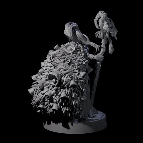 Jingle Jingle Savage Witch Miniature for Dungeons and Dragons, Pathfinder or other TTRPGs