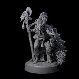Jingle Jingle Savage Witch Miniature for Dungeons and Dragons, Pathfinder or other TTRPGs