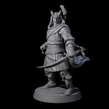Jocular Tiefling Wayfarer B Miniature for Dungeons and Dragons, Pathfinder or other TTRPGs
