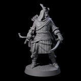 Jocular Tiefling Wayfarer B Miniature for Dungeons and Dragons, Pathfinder or other TTRPGs