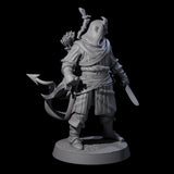 Jocular Tiefling Wayfarer B Miniature for Dungeons and Dragons, Pathfinder or other TTRPGs