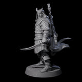 Jocular Tiefling Wayfarer B Miniature for Dungeons and Dragons, Pathfinder or other TTRPGs