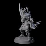 Jocular Tiefling Wayfarer C Miniature for Dungeons and Dragons, Pathfinder or other TTRPGs