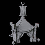 Jousting Tent C Miniature for Dungeons and Dragons, Pathfinder or other TTRPGs