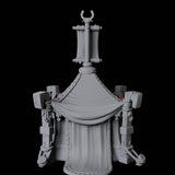 Jousting Tent C Miniature for Dungeons and Dragons, Pathfinder or other TTRPGs