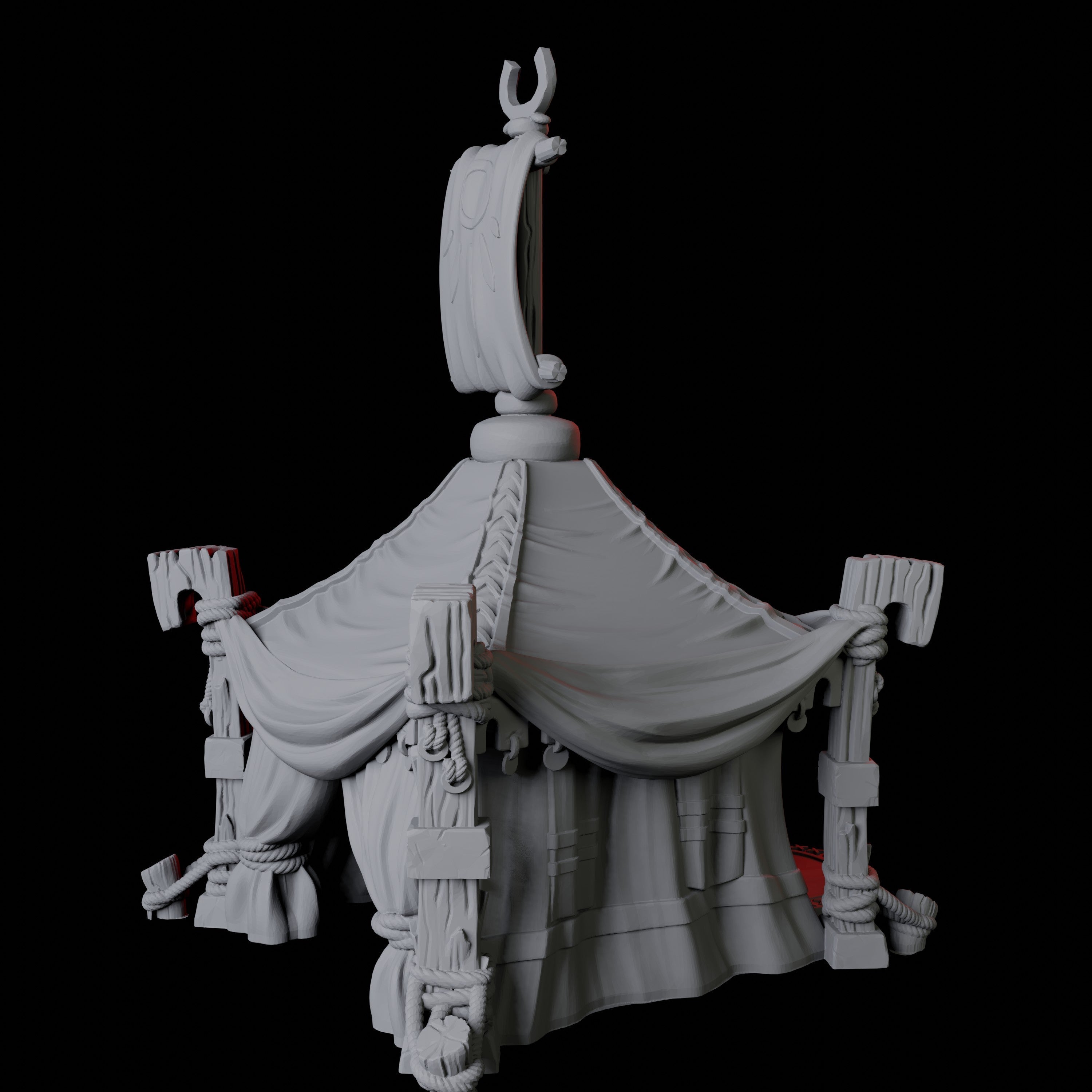 Jousting Tent C Miniature for Dungeons and Dragons