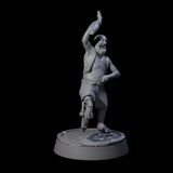 Jovial Human Drunkard Miniature for Dungeons and Dragons, Pathfinder or other TTRPGs