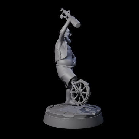 Jovial Human Drunkard Miniature for Dungeons and Dragons, Pathfinder or other TTRPGs