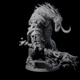 Juiced Up Tusked Hobgoblin Miniature for Dungeons and Dragons, Pathfinder or other TTRPGs
