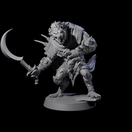 Junkyard Gnoll Scavenger A Miniature for Dungeons and Dragons, Pathfinder or other TTRPGs