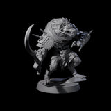 Junkyard Gnoll Scavenger A Miniature for Dungeons and Dragons, Pathfinder or other TTRPGs