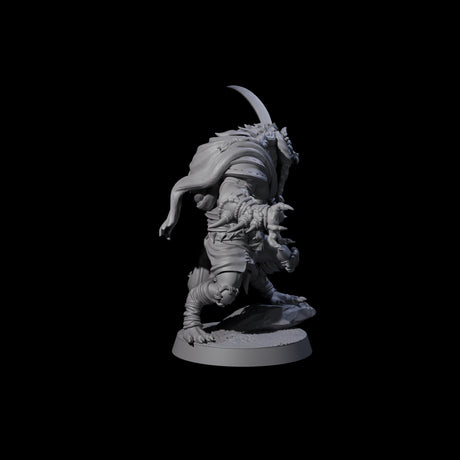 Junkyard Gnoll Scavenger B Miniature for Dungeons and Dragons, Pathfinder or other TTRPGs