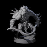 Junkyard Gnoll Scavenger C Miniature for Dungeons and Dragons, Pathfinder or other TTRPGs