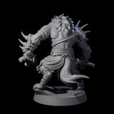 Junkyard Gnoll Scavenger C Miniature for Dungeons and Dragons, Pathfinder or other TTRPGs