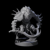 Junkyard Gnoll Scavenger C Miniature for Dungeons and Dragons, Pathfinder or other TTRPGs