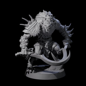 Junkyard Gnoll Scavenger C Miniature for Dungeons and Dragons, Pathfinder or other TTRPGs